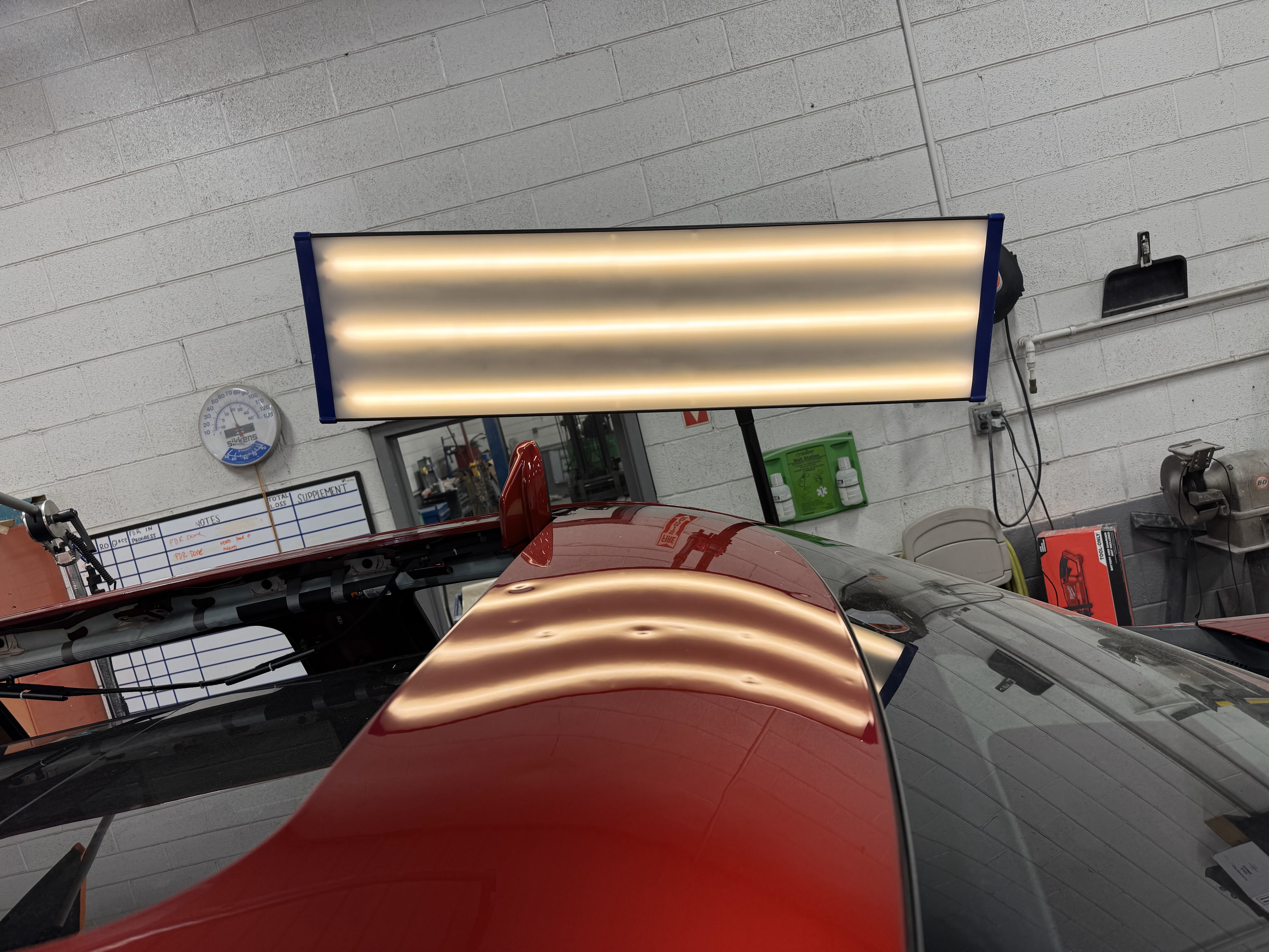 Hail damage repair Cleveland OH - All Dent PDR before and after paintless dent restoration